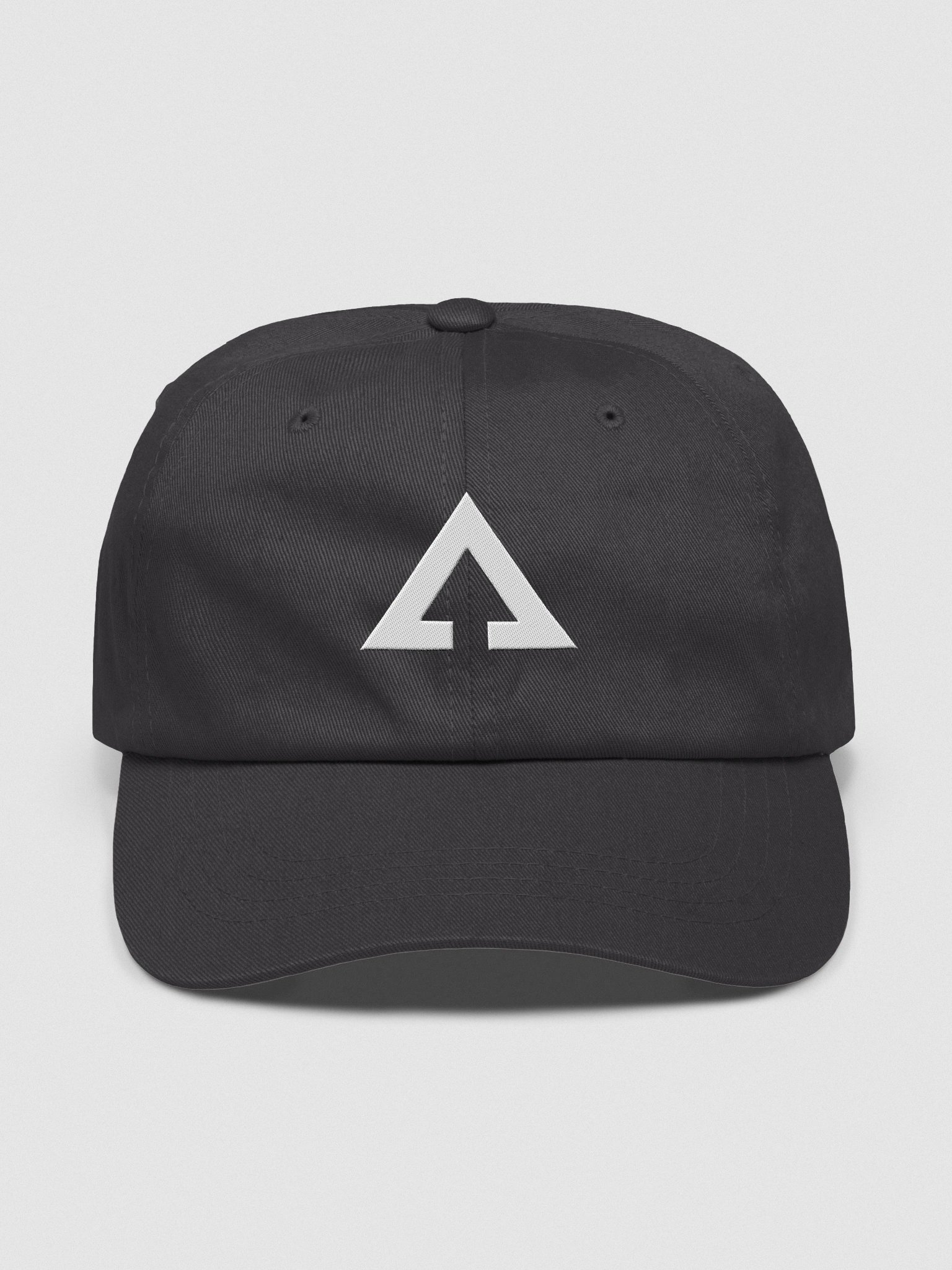 Singular White Triangle - Dark Dad Hat product image (1)