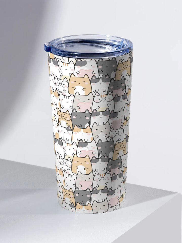 Tumbler - Cats pattern product image (2)