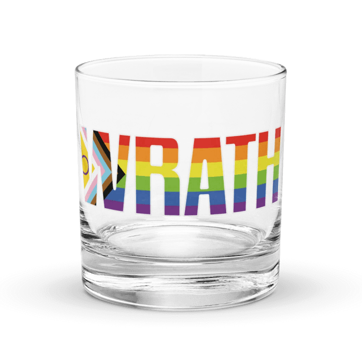 Progress Pride Rocks Glass product image (1)