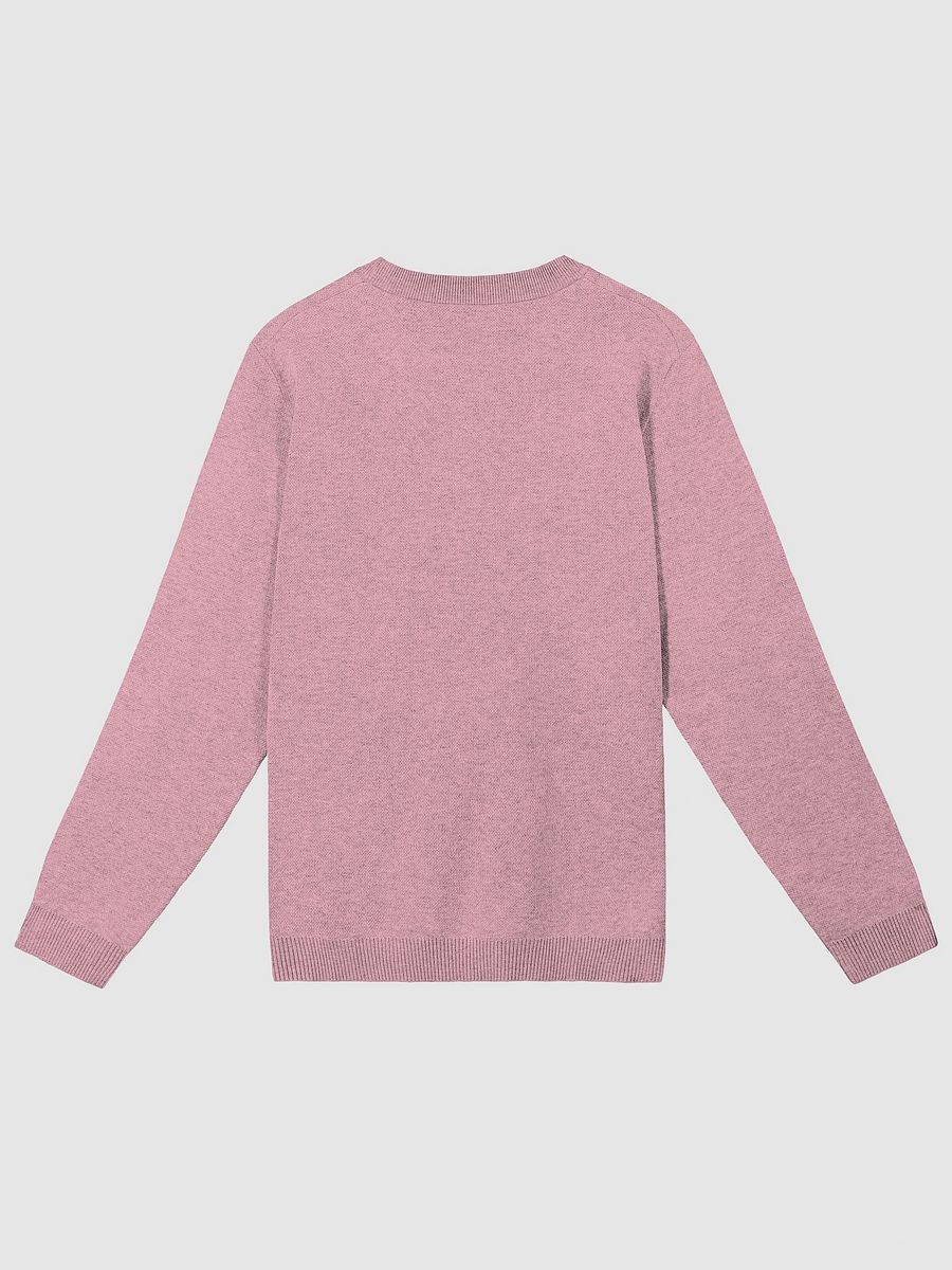 LEAVE ME ALONE (pink ripple design) knitwear classic crewneck product image (2)