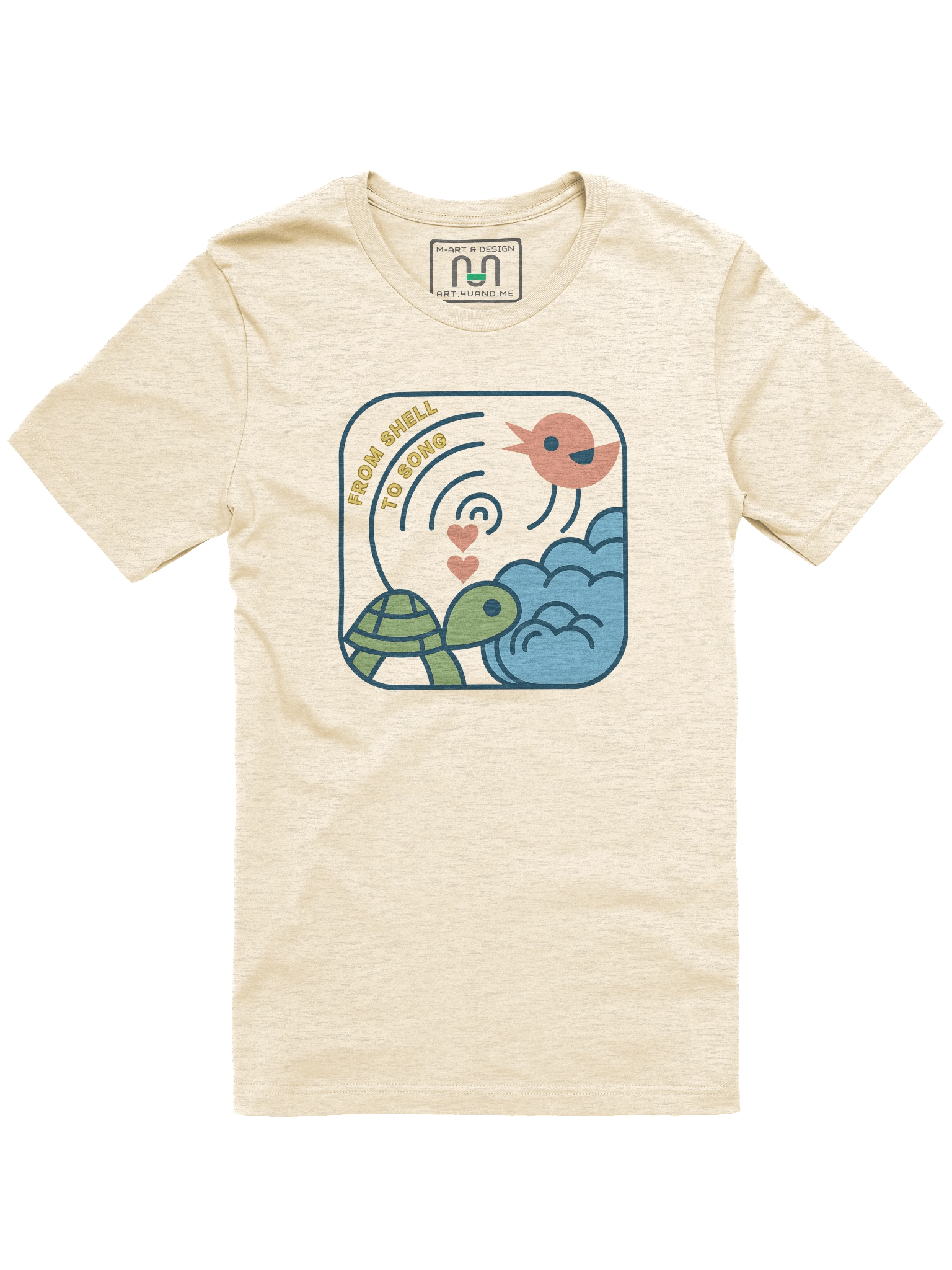 Turtle and Bird Harmony T-Shirt product image (1)