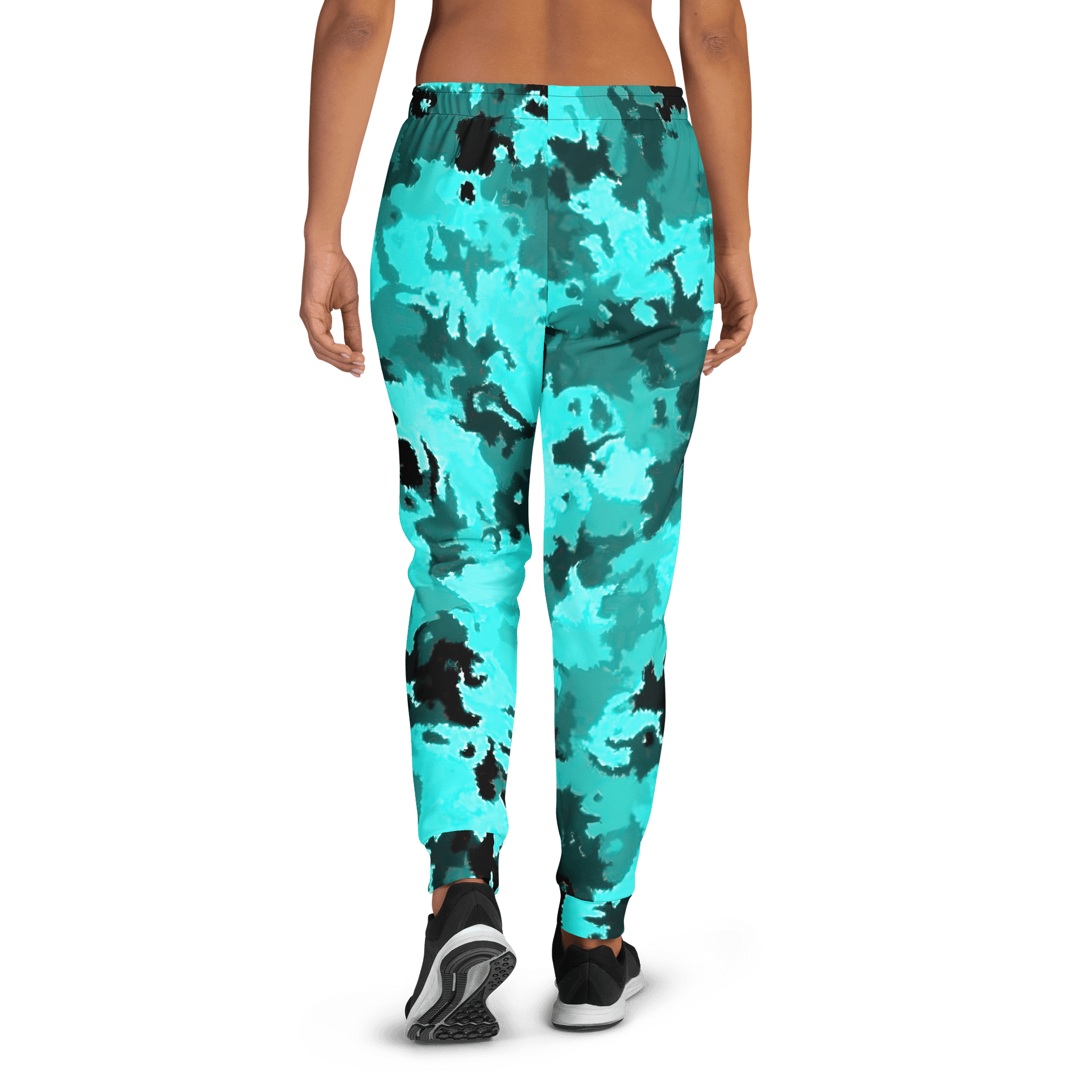 Teal All-Over Women's Joggers product image (1)