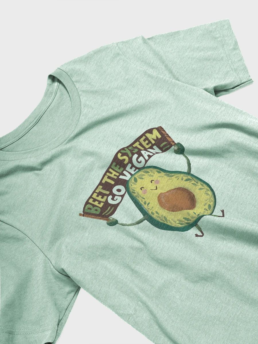 Beet The System, Go Vegan - Organic, Cruelty-Free T-Shirt product image (20)