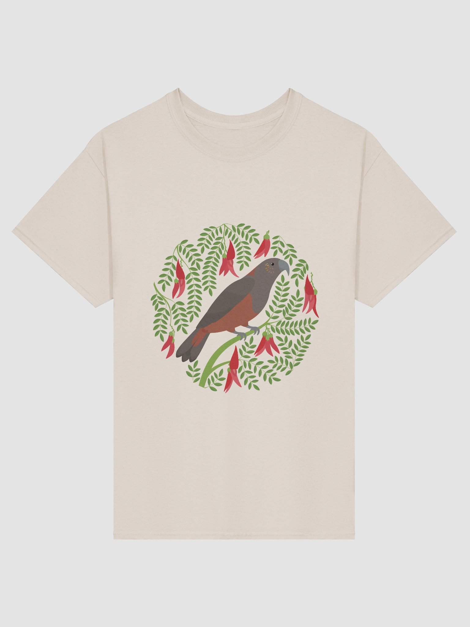 Kākā in Kākābeak T-Shirt – Unisex Adult Tee product image (1)