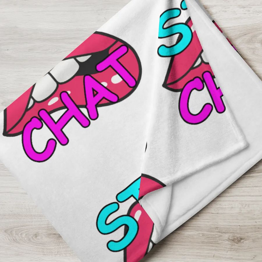 StepChat Throw Blanket w/Pattern product image (5)