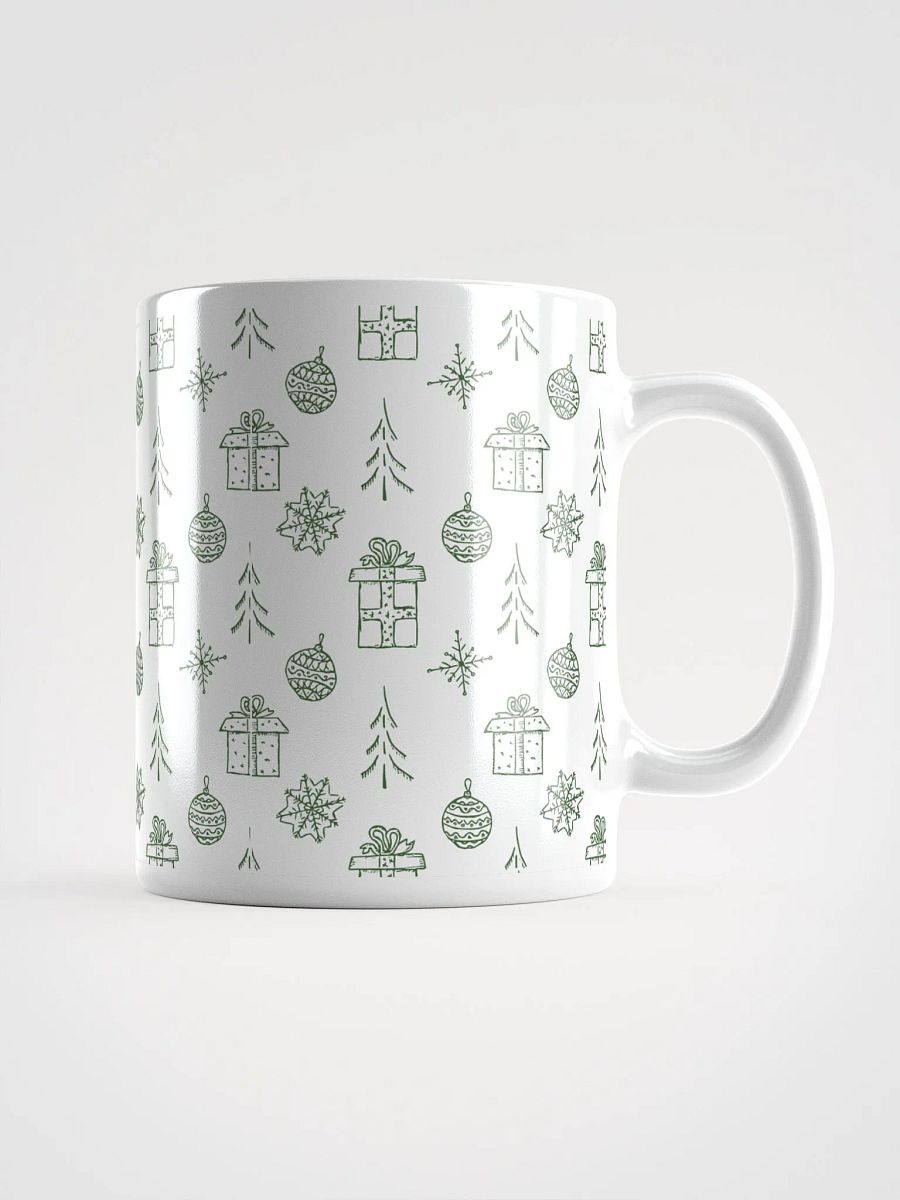 Festive Holiday Joy White Glossy Mug product image (1)