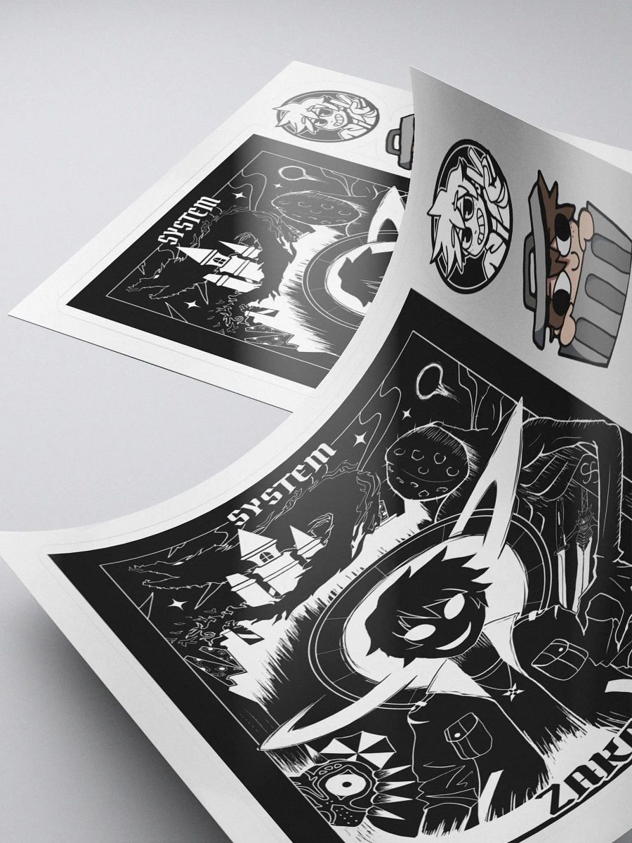 VILLAIN SERIES - LARGE TAROT STICKERS product image (4)