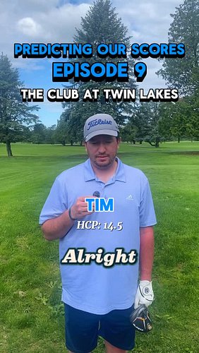 Score Predictions: Episode 9 - The Club at Twin Lakes #BackNineDog #Golf #ScorePredictions