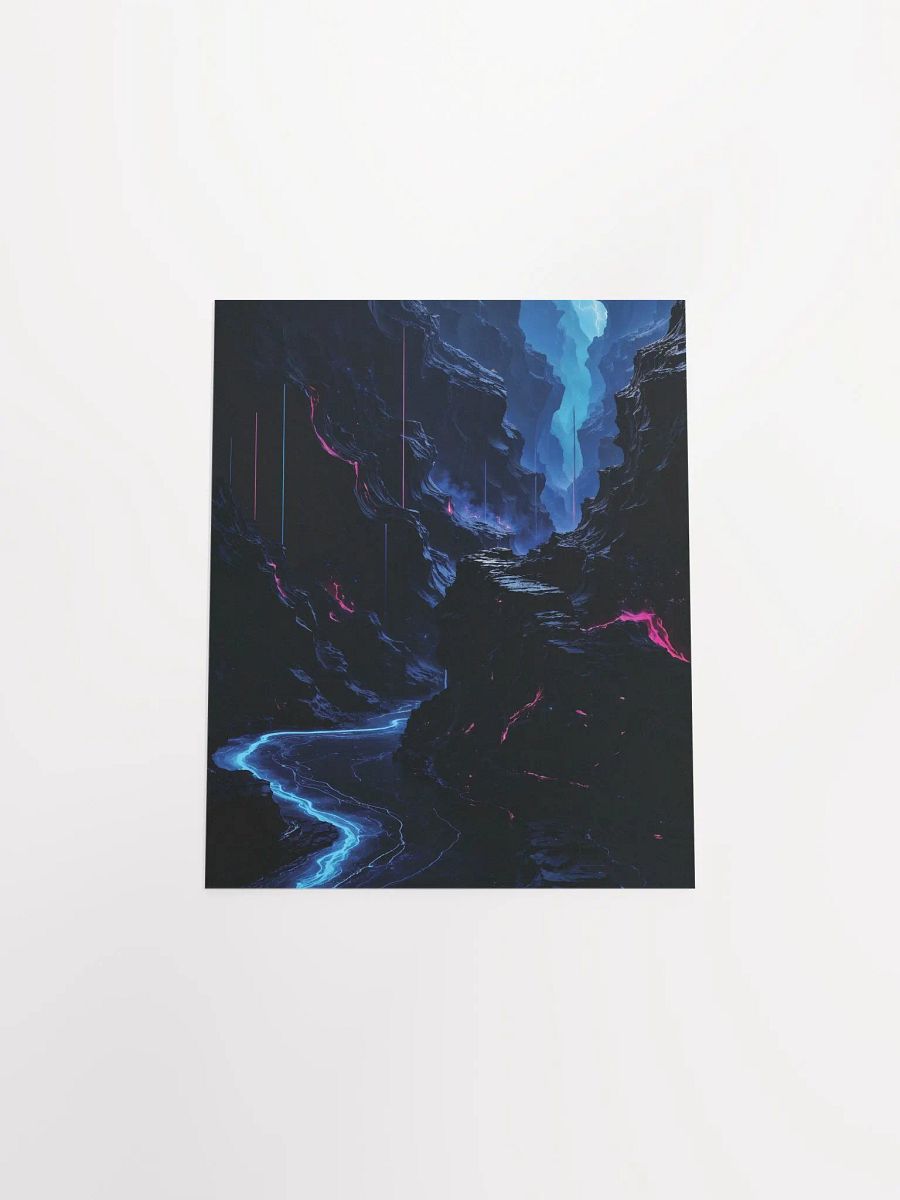 Neon Canyon Matte Poster product image (44)