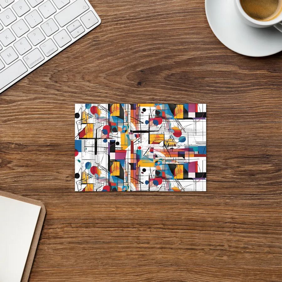 Kadinsky inspired birthday card product image (8)