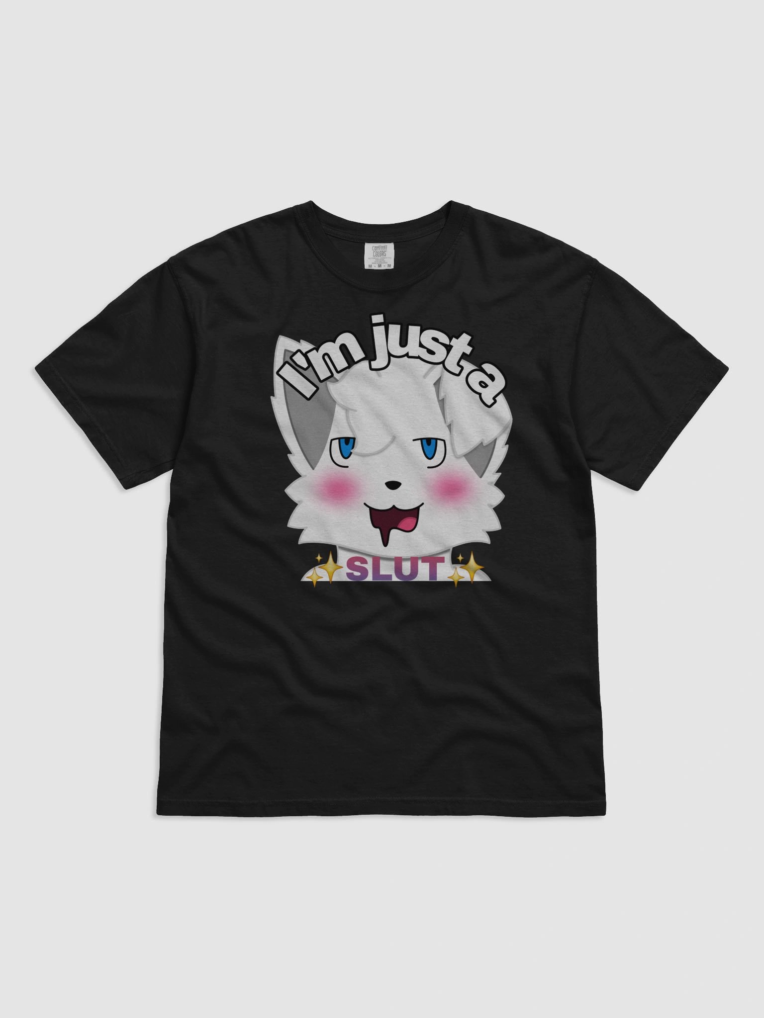 I'm just a slut heavyweight T-Shirt product image (1)