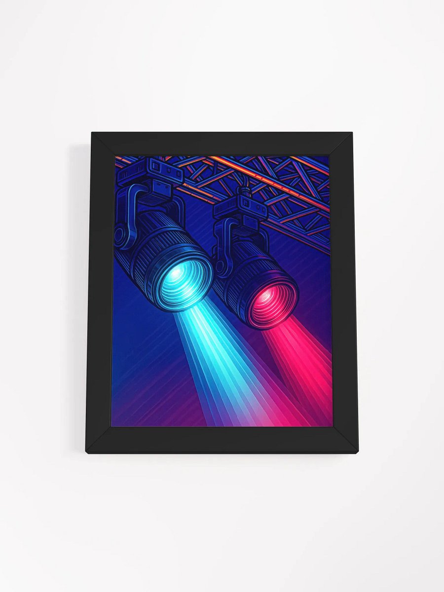 Theatrically Jerry: "Twin Beams" Moving Head Light Fine Art product image (1)
