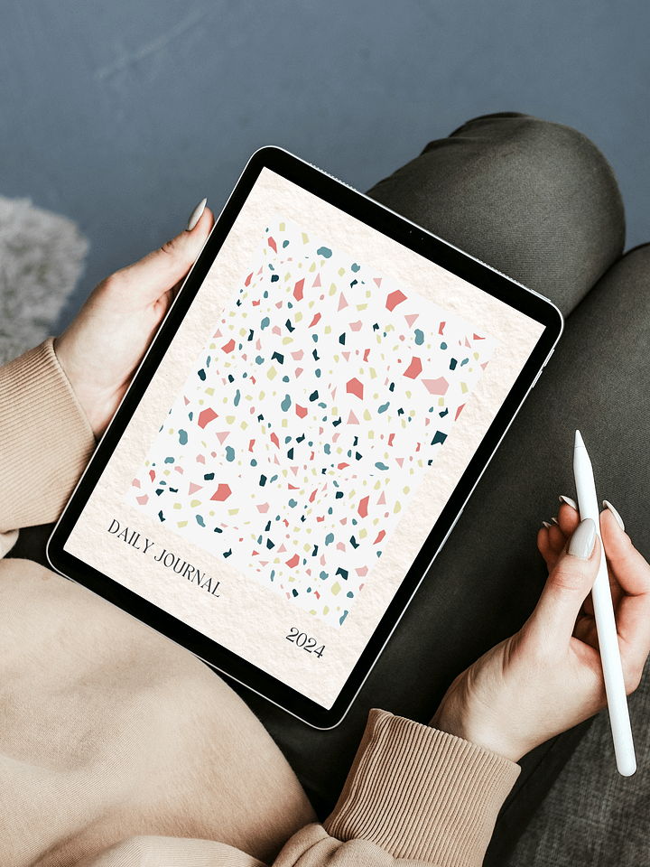 Daily Journal - White Terrazzo product image (1)