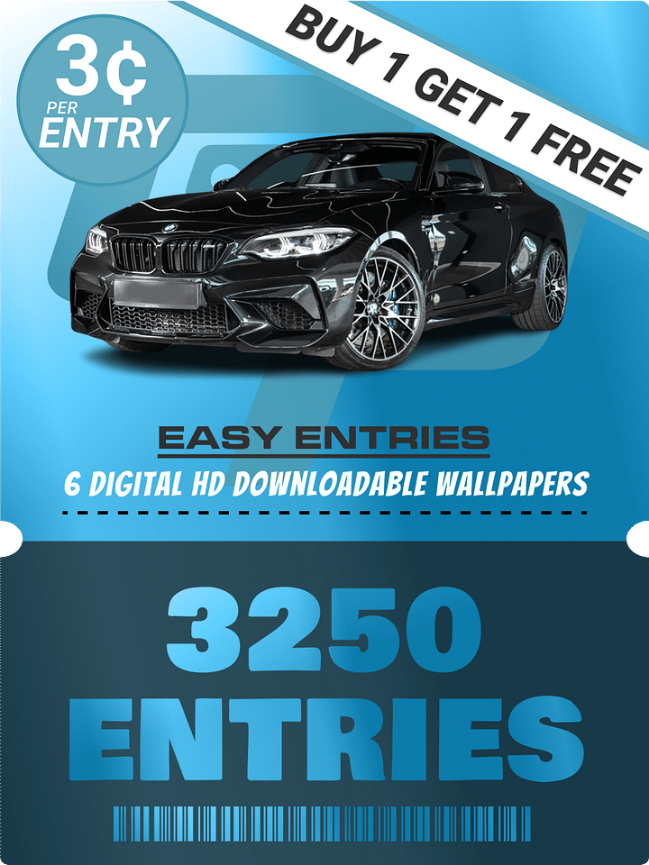 Easy Entry Platinum - BOGOF (6500 Entries) product image (1)