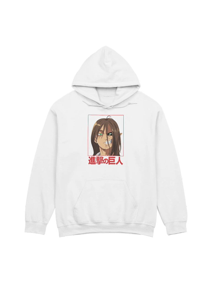 Eren Yeager Half Titan Transformation Art Unisex Hoodie product image (1)