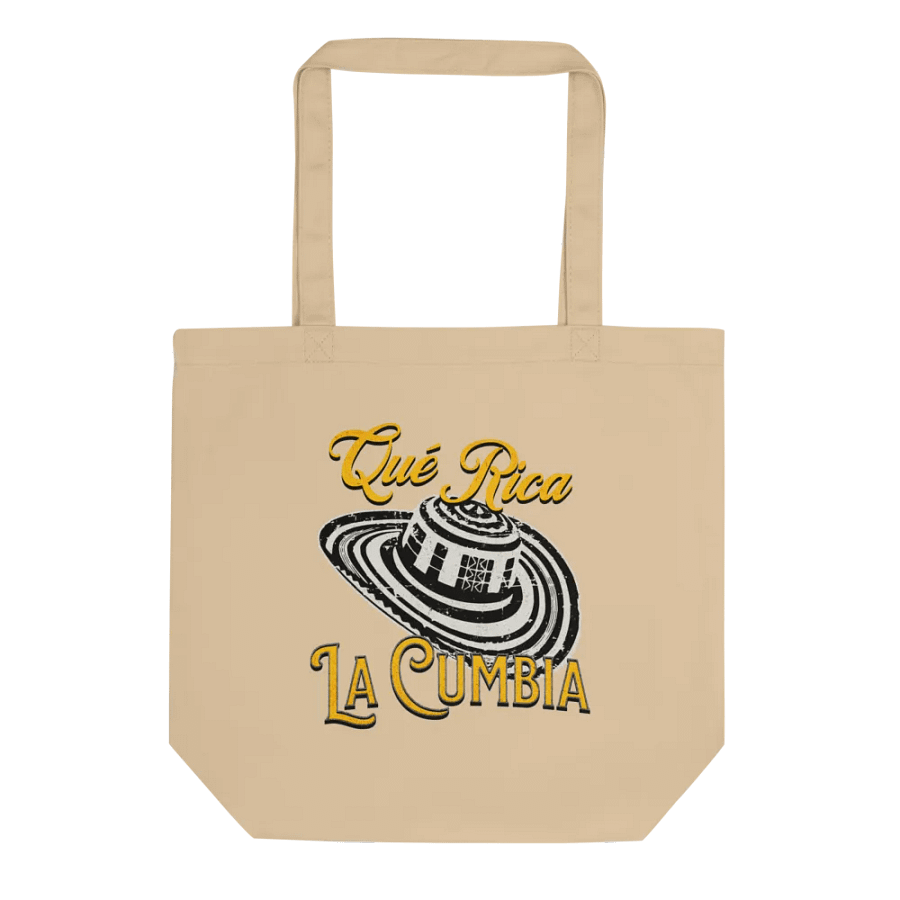Qué Rica La Cumbia Canvas Tote product image (1)