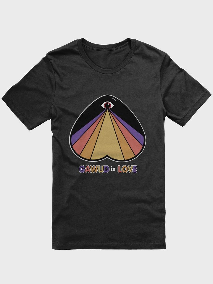 GAWUD is LOVE tee product image (1)