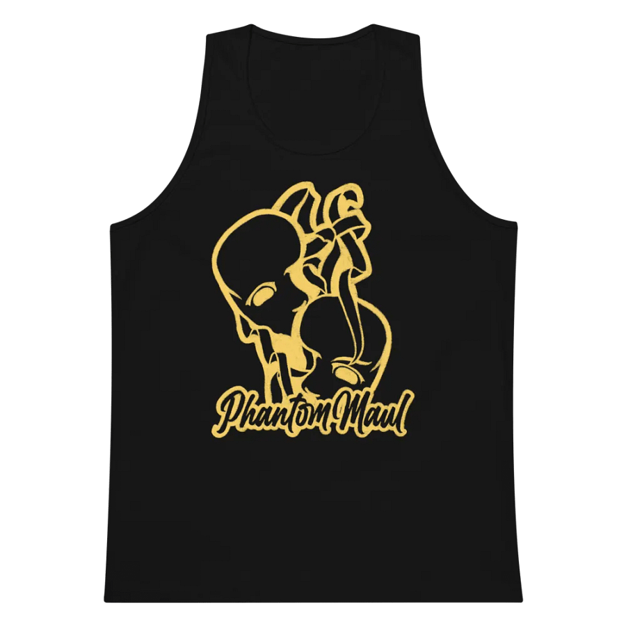 Yellow Big Logo Men's Tank Top product image (19)