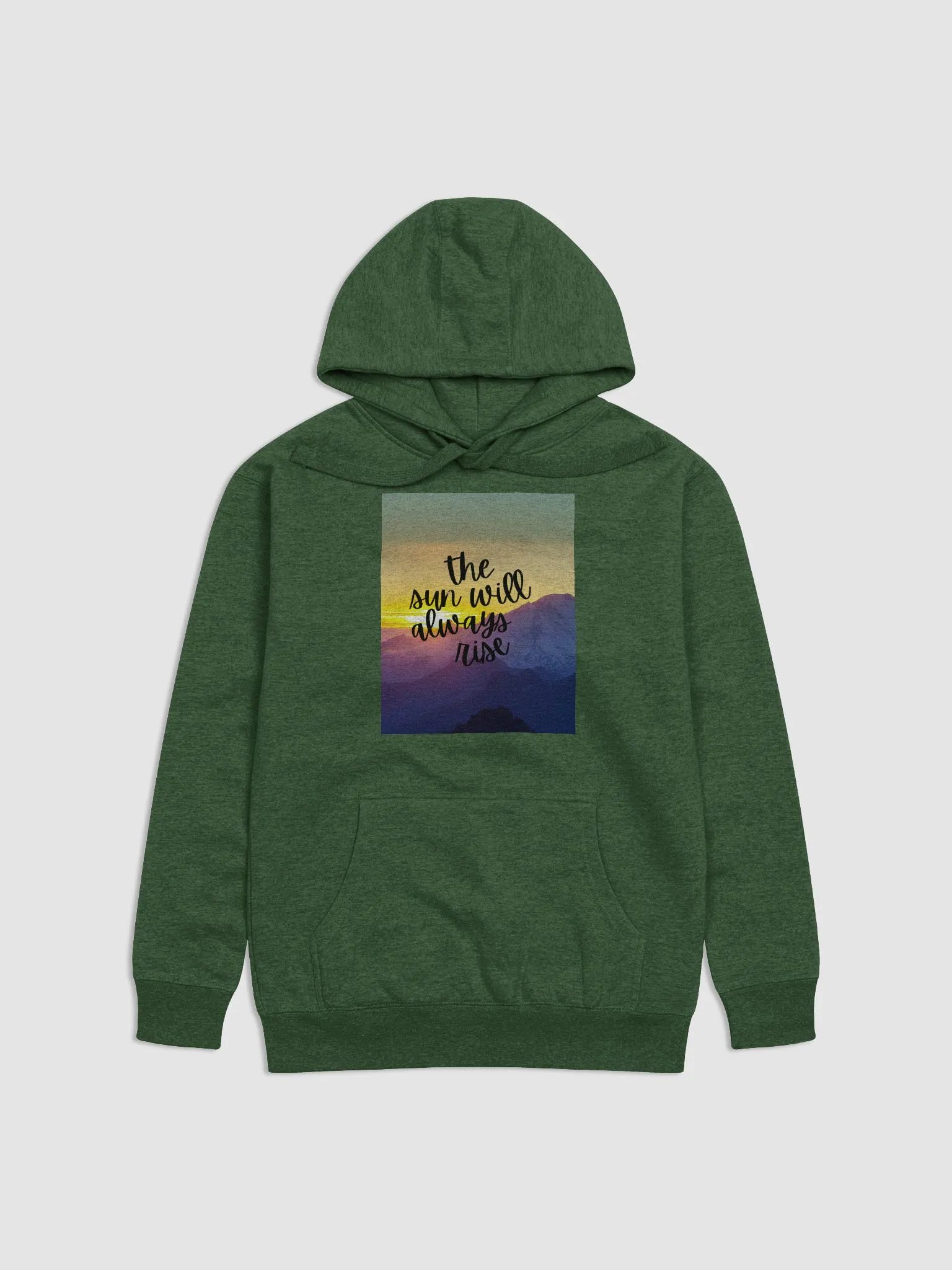 The Sun Will Always Rise Comfort Unisex Hoodie product image (2)