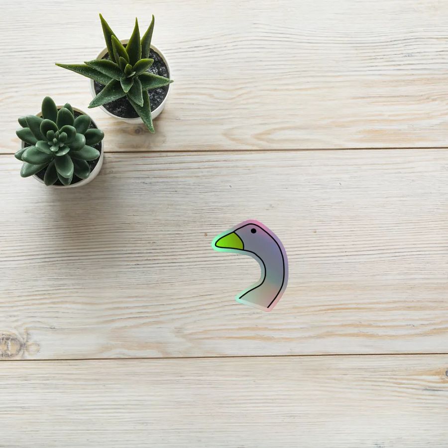 Holo Goose Sticker! product image (9)
