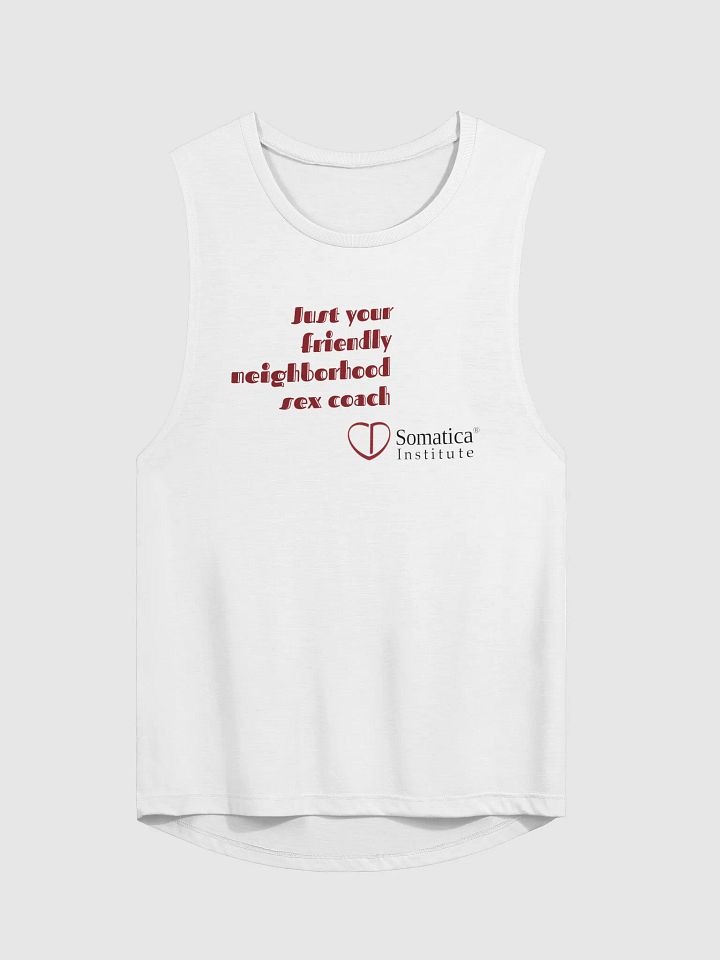 Just your friendly neighborhood sex coach - Women's Flowy Muscle Tank product image (1)