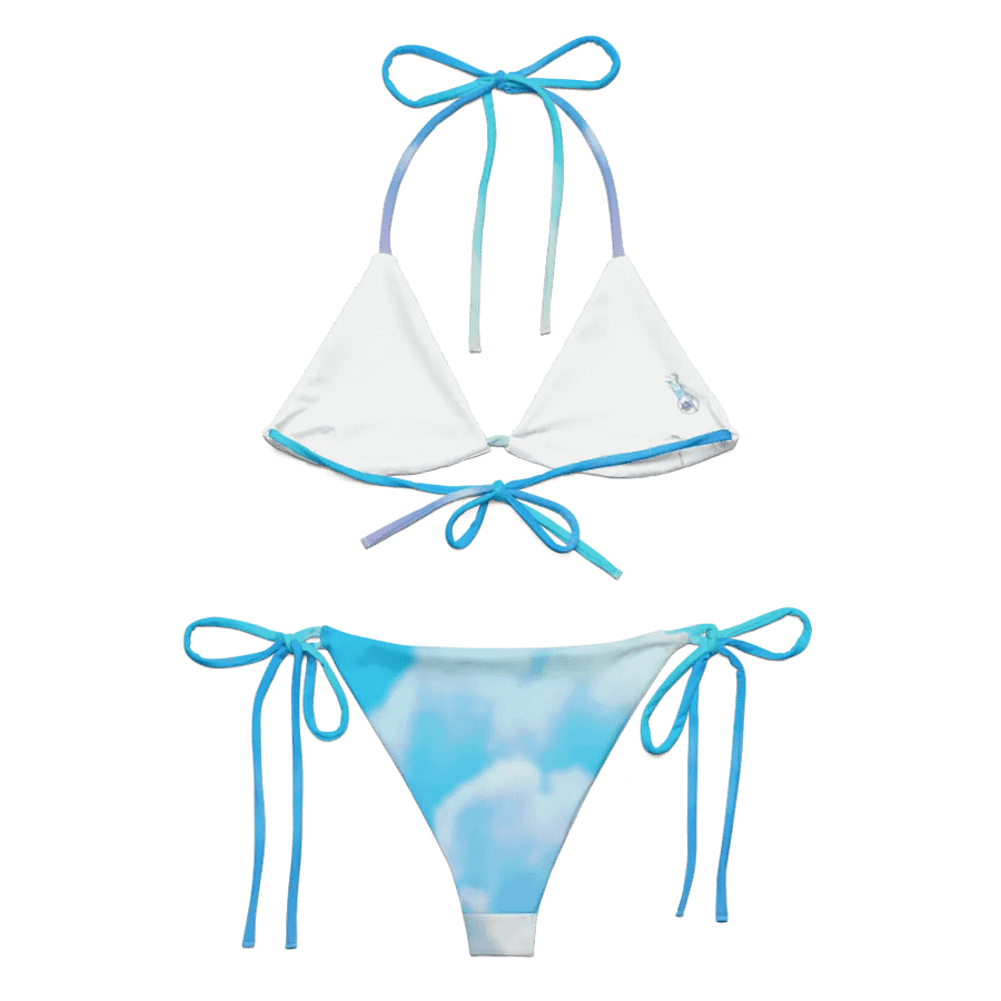 Blur cloud rainbow Design String Bikini - V6 product image (5)