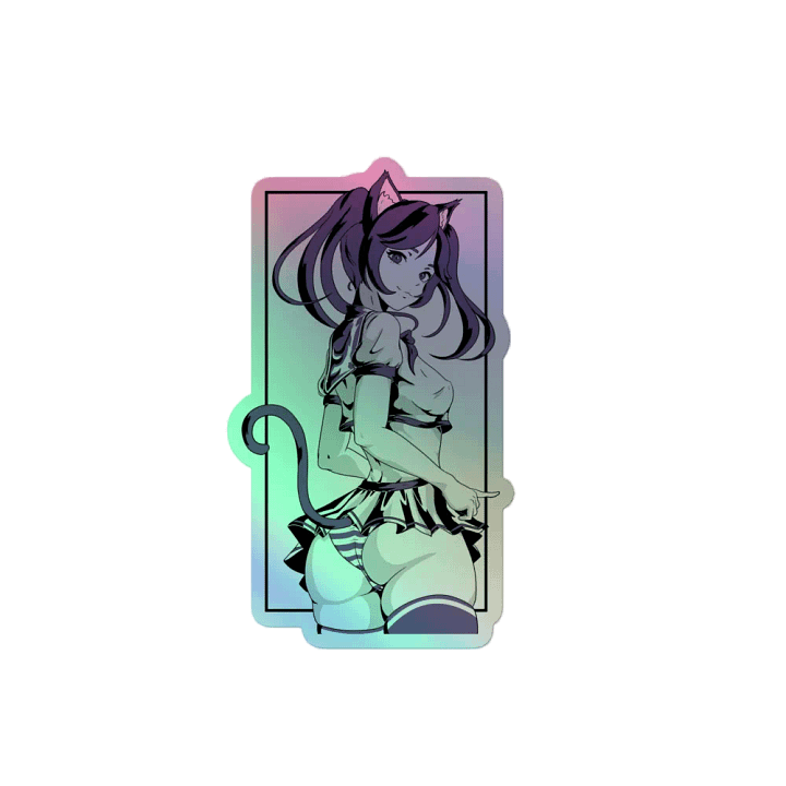 Holographic Scream Puff Sticker product image (2)