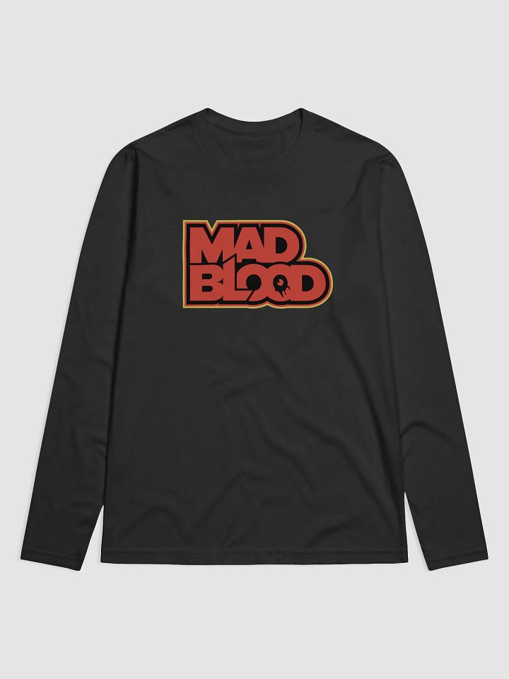 Mad Blood Logo Fitted Long Sleeve Crew product image (1)