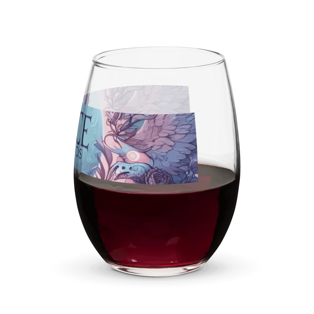 Fantasy Birds Stemless Wine Glass product image (7)