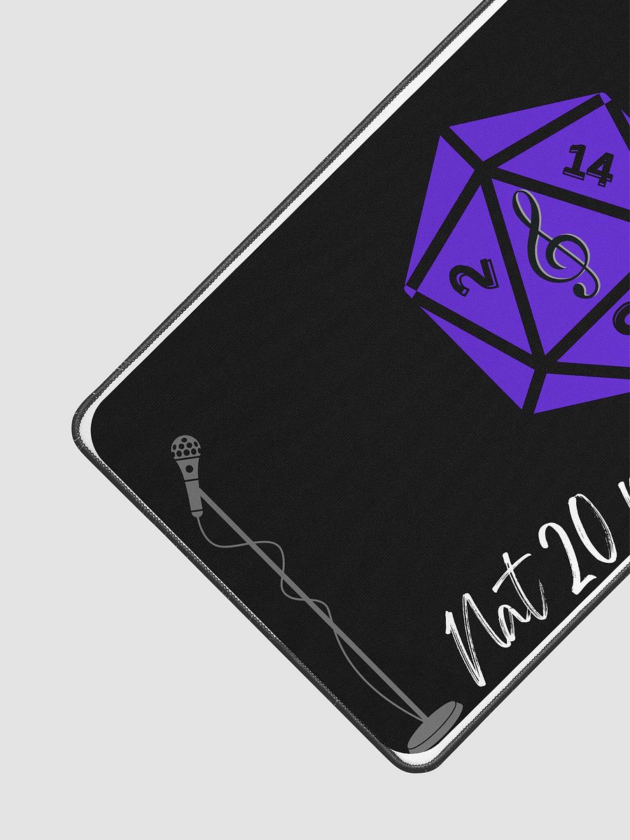 Role-Playing Game Dice Mat - Nat 20 Performance Check for Tabletop Enthusiasts product image (3)