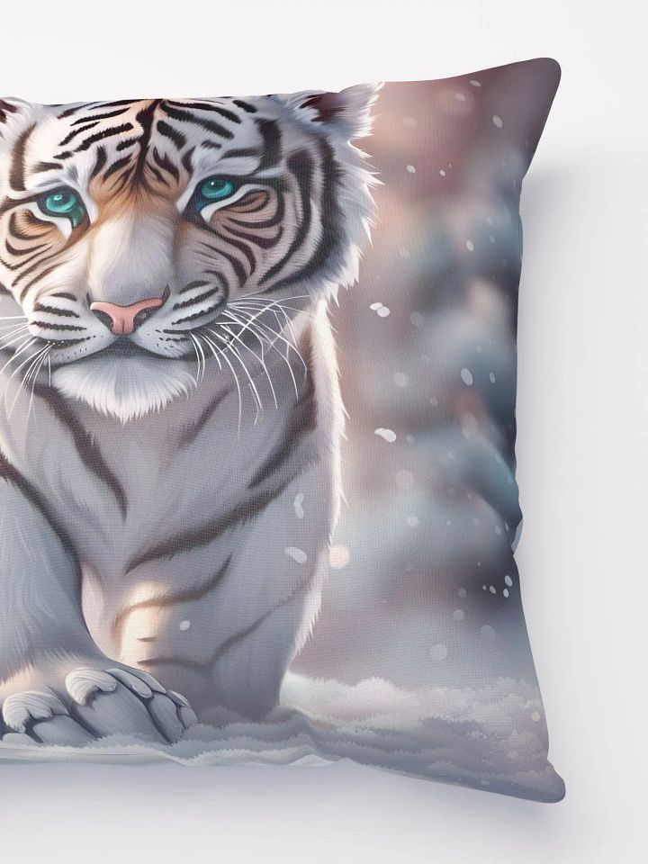 White Tiger Pillow product image (2)