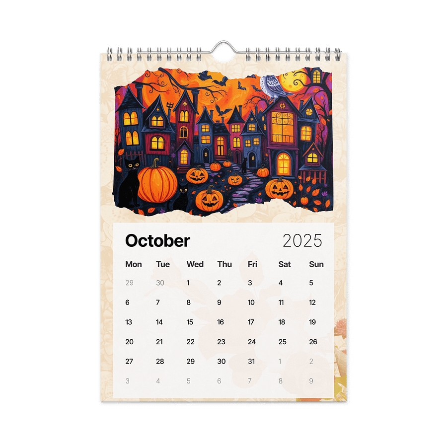 FOLK ART WALL CALENDAR 2026 product image (12)