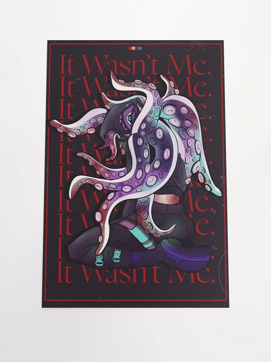Hoodie Demon Matte Poster product image (2)