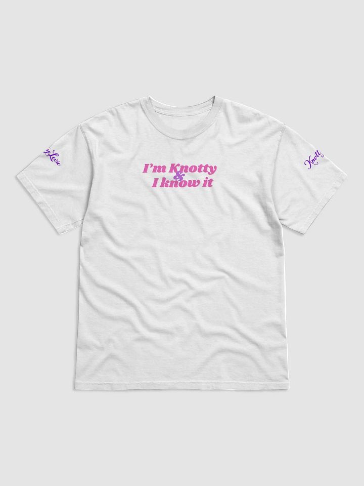 Knotty and Playful Tee (Pink) product image (1)
