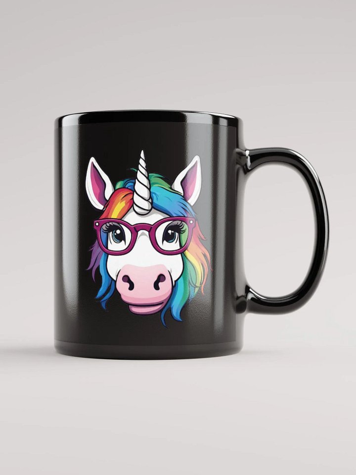 Unicorn Mug Black product image (2)