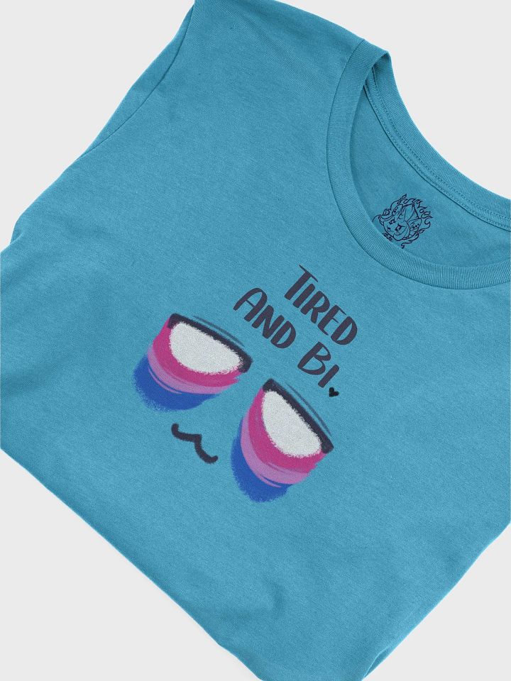 Tired and Bi - Pride Flag Classic Fit TShirt product image (31)