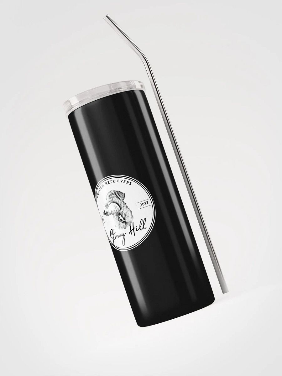 Stainless steel logo tumbler product image (3)