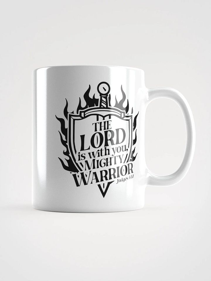 The Lord is With You Mighty Warrior - 2 Sided Mug product image (2)