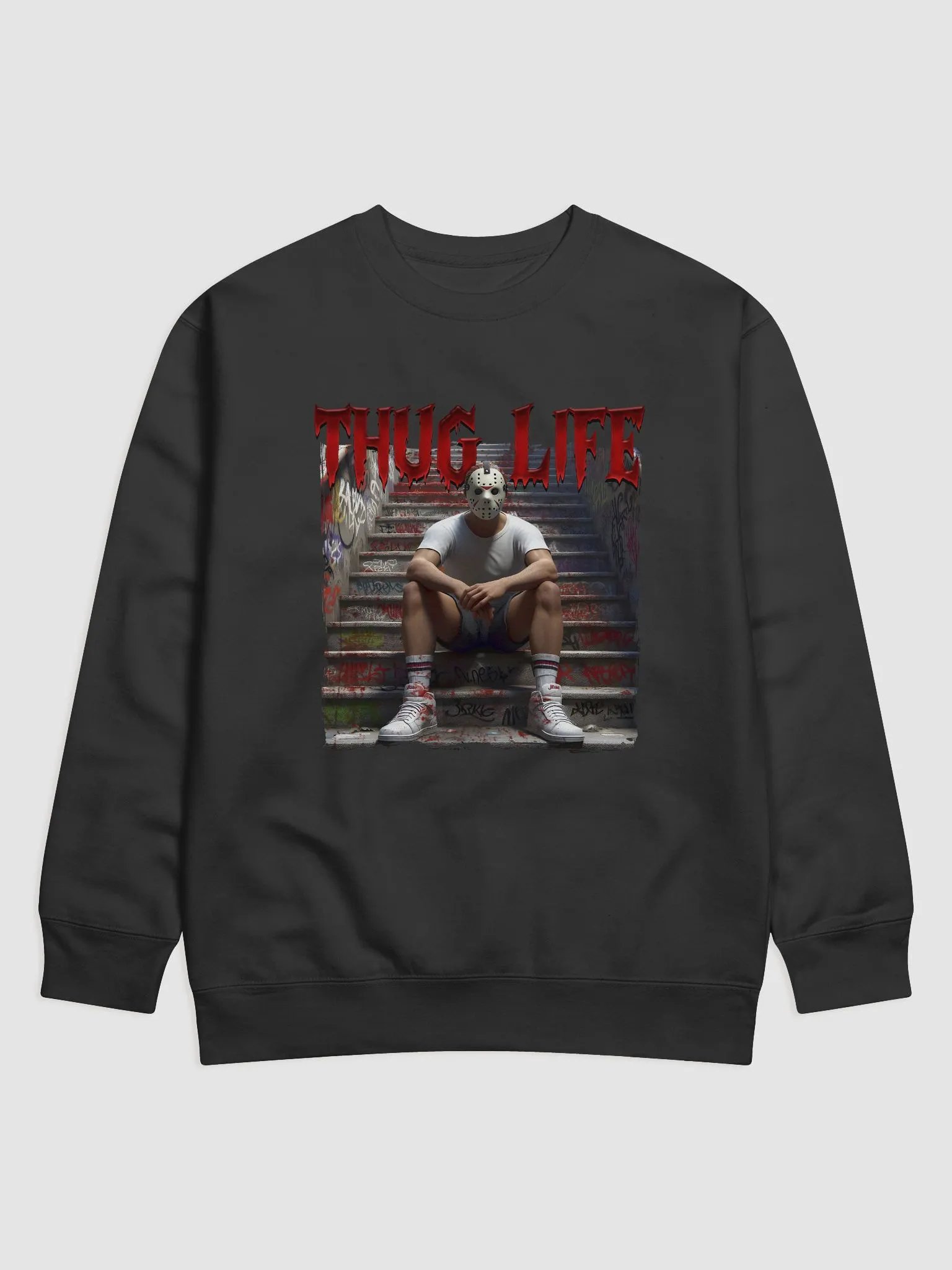'Thug Life, Jason' Premium Sweatshirt product image (5)