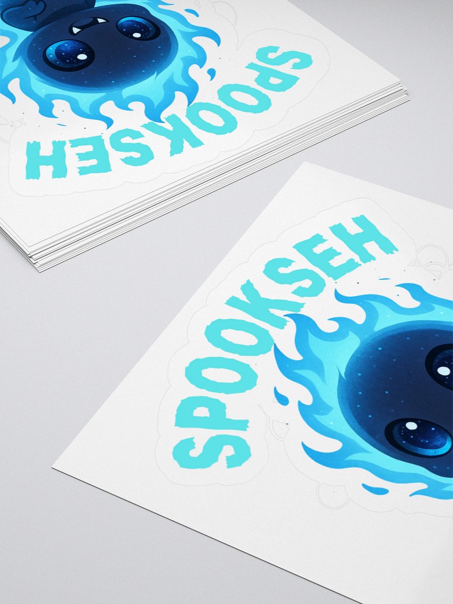 Spookseh's Fiery Creature Kiss Cut Stickers product image (14)