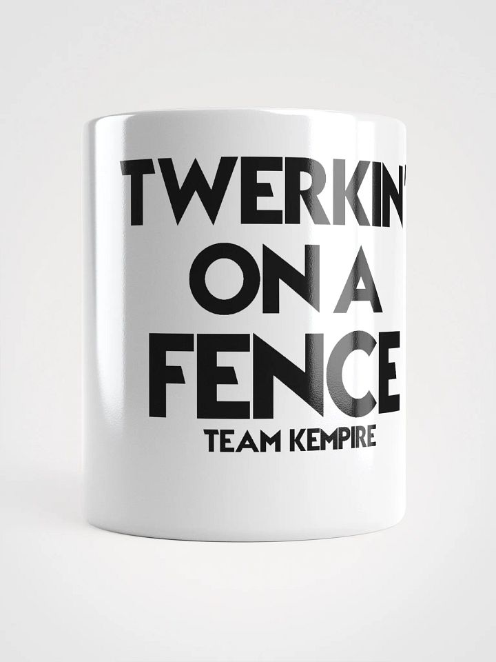TWERKIN ON A FENCE - WHITE MUG product image (1)