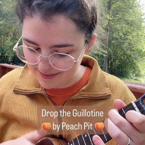 An amazing Peach Pit song, DROP THE GUILLOTINE!

I saw an old video of myself from over a year ago where I covered this song,...