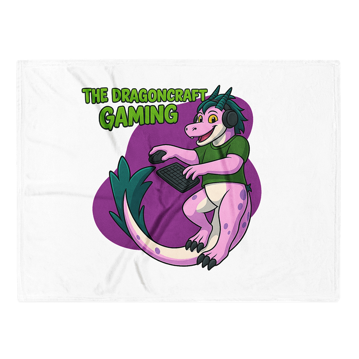 The Dragoncraft Gaming Cozy Throw Blanket product image (2)