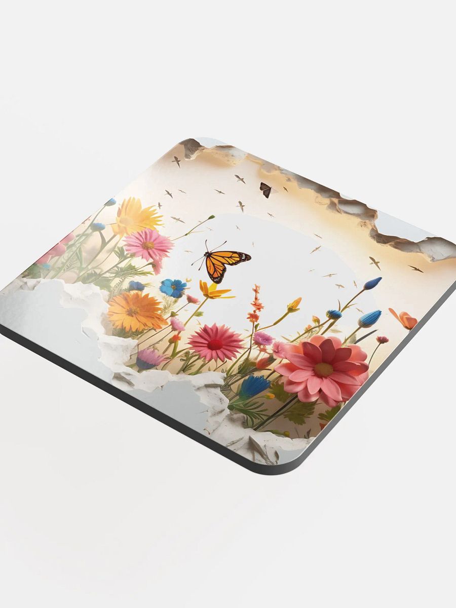 Emergence Floral Cork Coaster product image (4)