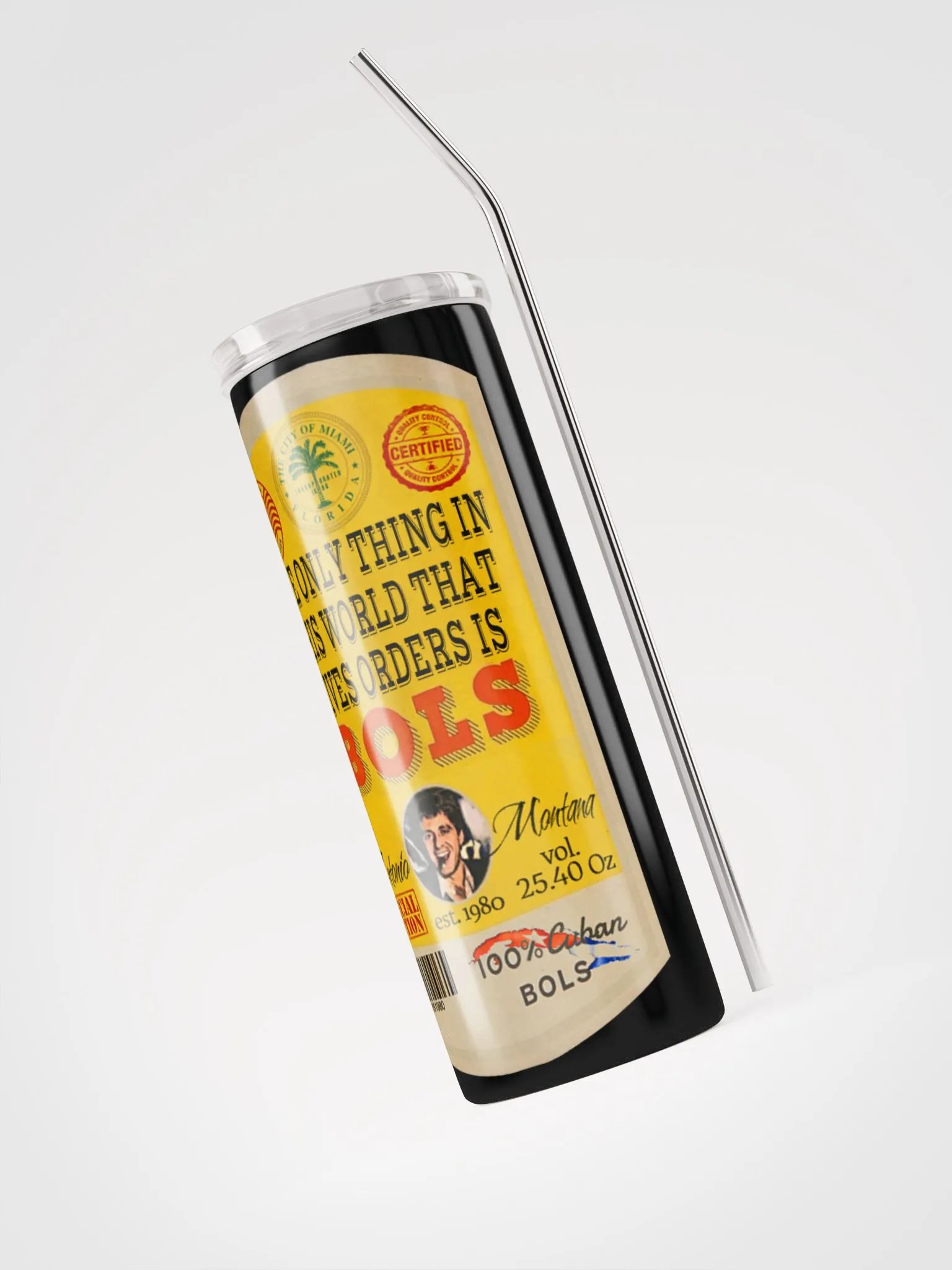 Antonio Montana's BOLS Gin Stainless Steel Tumbler product image (3)
