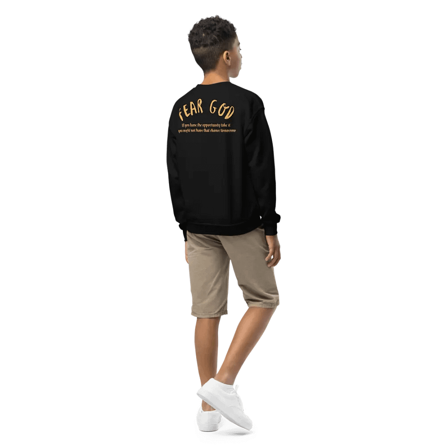 Divine Youth Sweatshirt - GOD FIRST Edition product image (65)