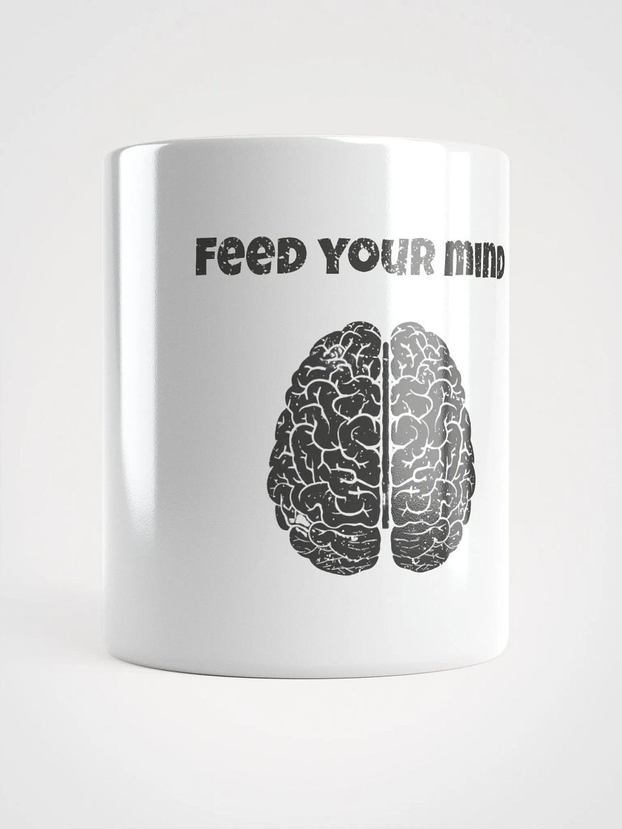 Feed Your Mind Mug - 100% cermaic product image (1)