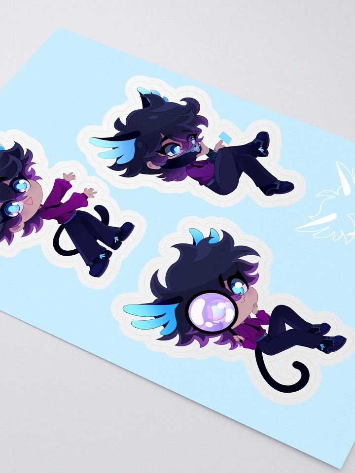 Phoenix Masked "Coat Off" Sticker Sheet product image (2)