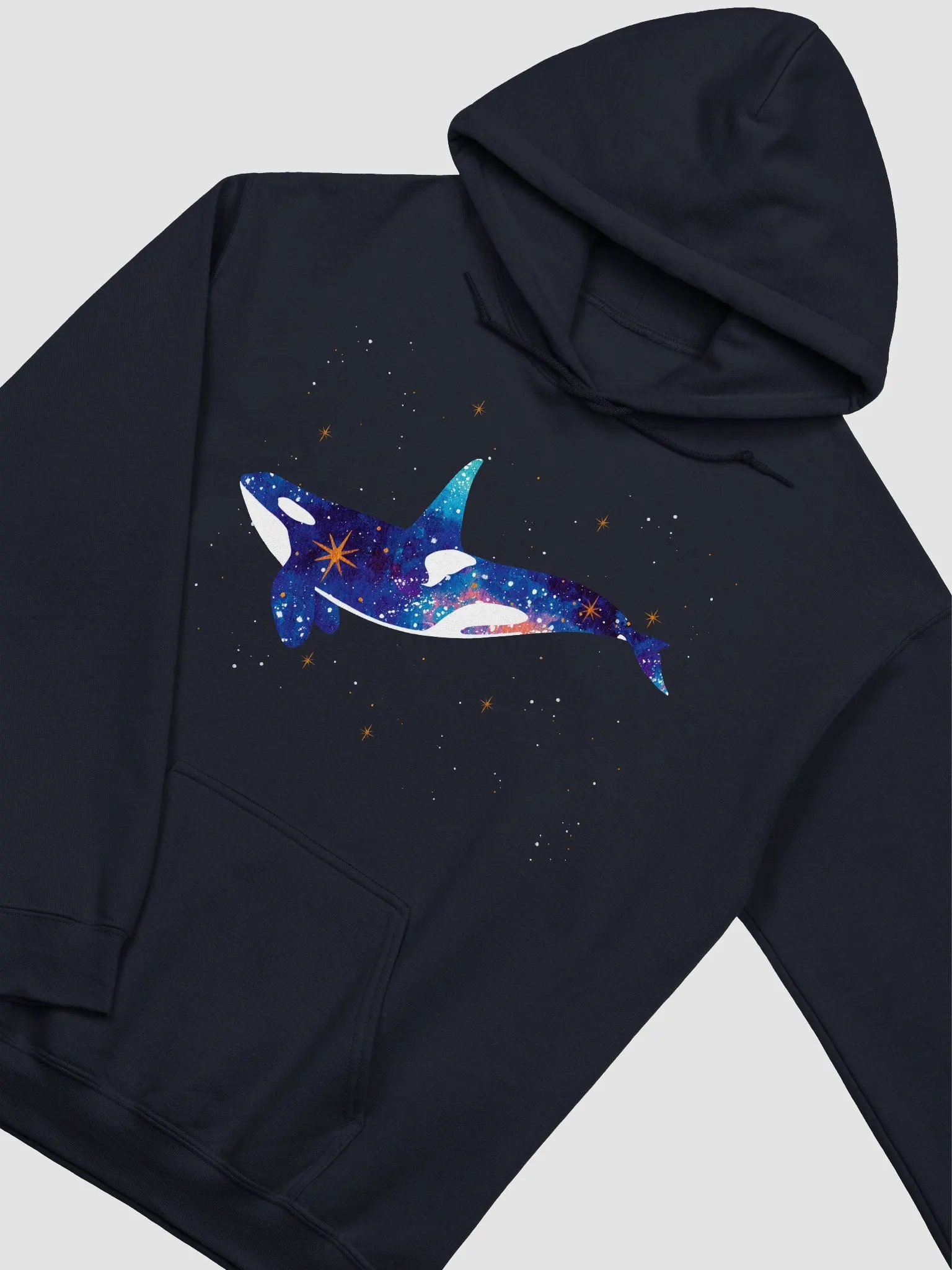 Galaxy Orca - Gildan Hoodie Printful product image (2)