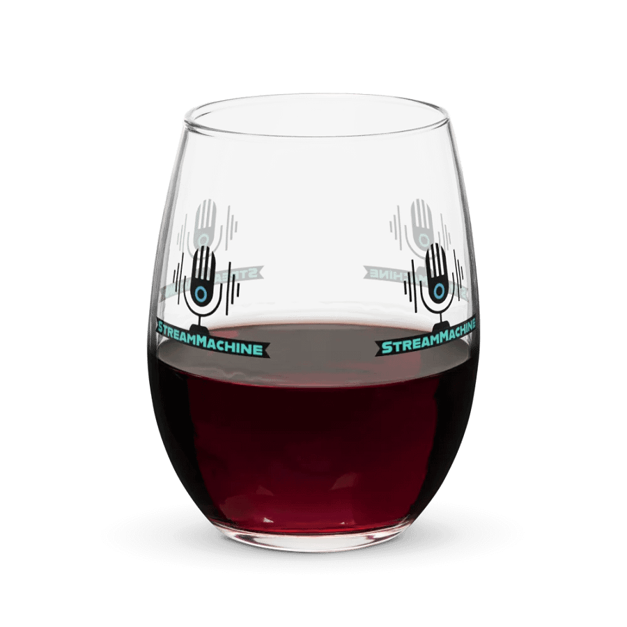 StreamMachine Wine Glass product image (6)